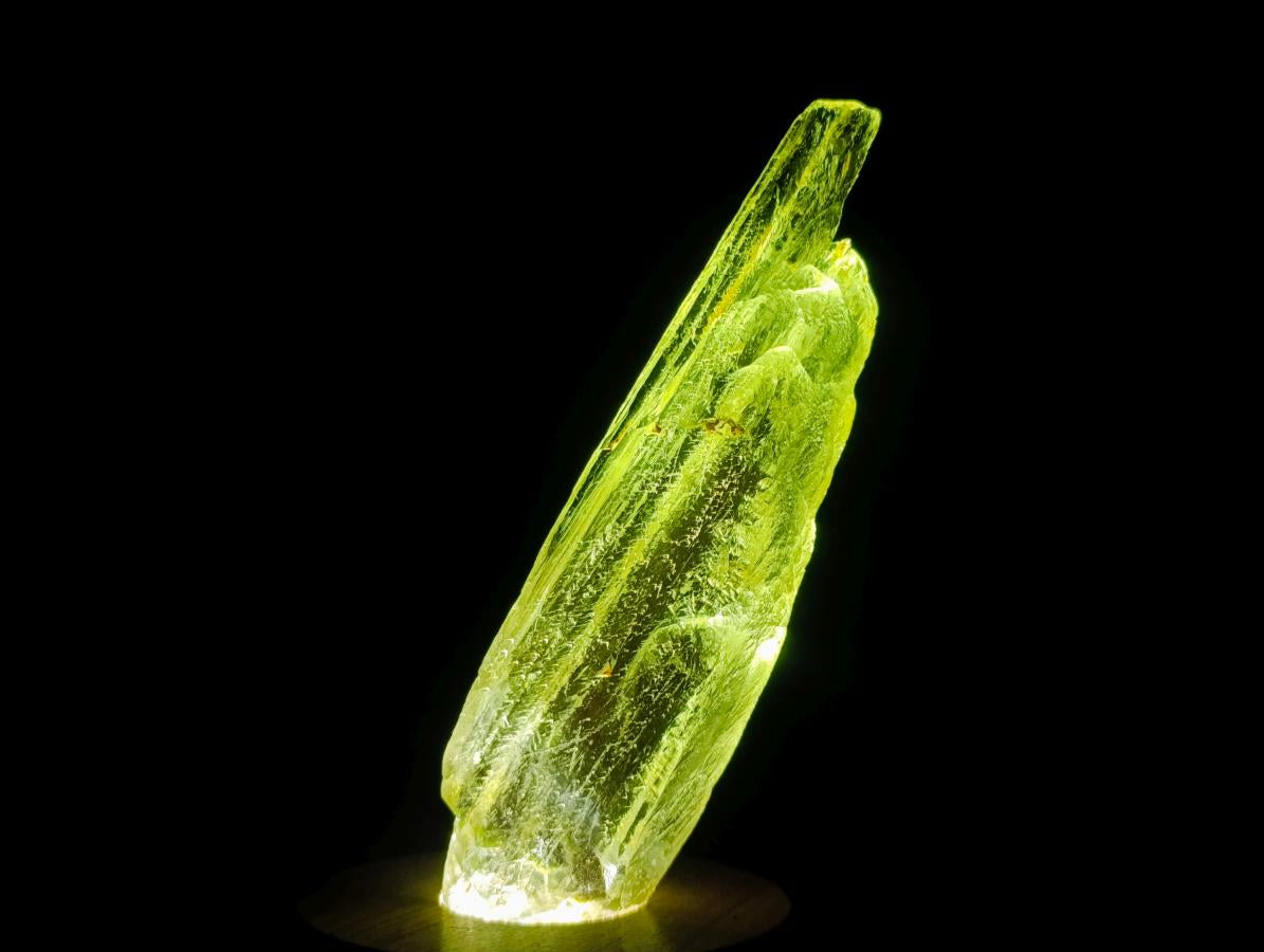 Natural Clear Terminated Triphane Full Crystal Specimen x 1 From Kunar, Afghanistan