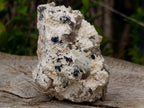 Natural Goshenite Splayed Crystal Cluster with Feldspar Schorl and Smokey Quartz  x 1 From Erongo, Namibia