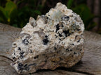 Natural Goshenite Splayed Crystal Cluster with Feldspar Schorl and Smokey Quartz  x 1 From Erongo, Namibia
