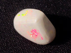 Polished Heart Shaped Precious Ethiopian Opal Faceted Cabochon x 1 From Welo, Ethiopia