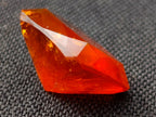 Polished XL Ultra Rare Mandarin Garnet Faceted Stone x 1 From Sperrgebiet, Namibia