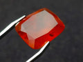 Polished XL Ultra Rare Mandarin Garnet Faceted Stone x 1 From Sperrgebiet, Namibia