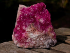 Natural Hot Pink and Frosty Spherocobaltite Specimen x 1 From Mashamba West Mine, Congo