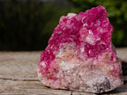 Natural Hot Pink and Frosty Spherocobaltite Specimen x 1 From Mashamba West Mine, Congo