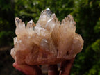 Natural Cascading Luena Citrine Crystal Cluster x 1 From Luena, Congo