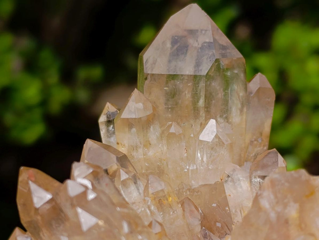Natural Cascading Luena Citrine Crystal Cluster x 1 From Luena, Congo