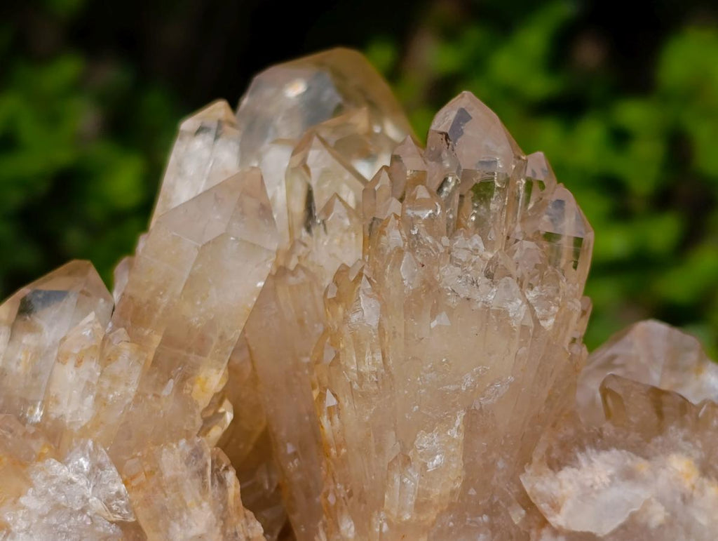 Natural Cascading Luena Citrine Crystal Cluster x 1 From Luena, Congo