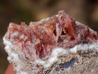 Natural Super Rare Orange Red Inesite Crystalline Specimen x 1 From Wessels Mine, South Africa