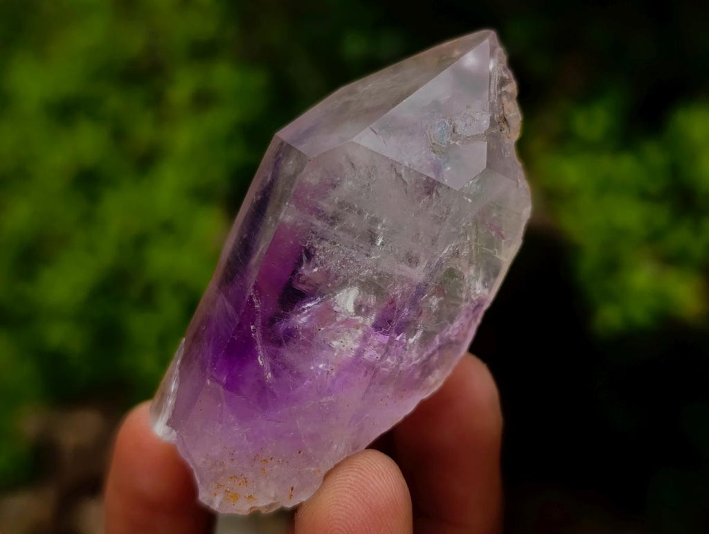 Natural Amethyst Enhydro Brandberg Quartz Crystal x 1 From Brandberg, Namibia