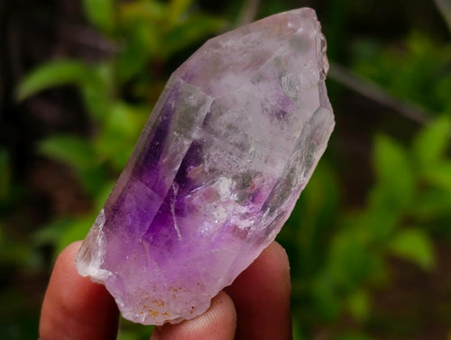 Natural Amethyst Enhydro Brandberg Quartz Crystal x 1 From Brandberg, Namibia