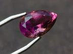 Polished Exquisite Hot Pink Tourmaline Faceted Stone with Teardrop Cut x 1 From Namibia