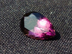 Polished Exquisite Hot Pink Tourmaline Faceted Stone with Teardrop Cut x 1 From Namibia