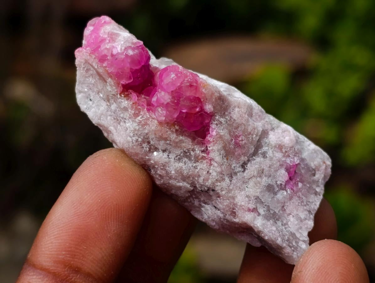 Natural Mixed Set of 20 African Mineral Crystal and Fossil Specimens in a Wooden Display Box x 1 From Southern Africa