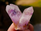 Natural Mixed Set of 20 African Mineral Crystal and Fossil Specimens in a Wooden Display Box x 1 From Southern Africa
