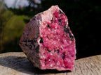 Natural Gemmy Hot Pink Botryoidal Spherocobaltite Classic Cabinet Specimen x 1 From Mashamba West Mine, Congo