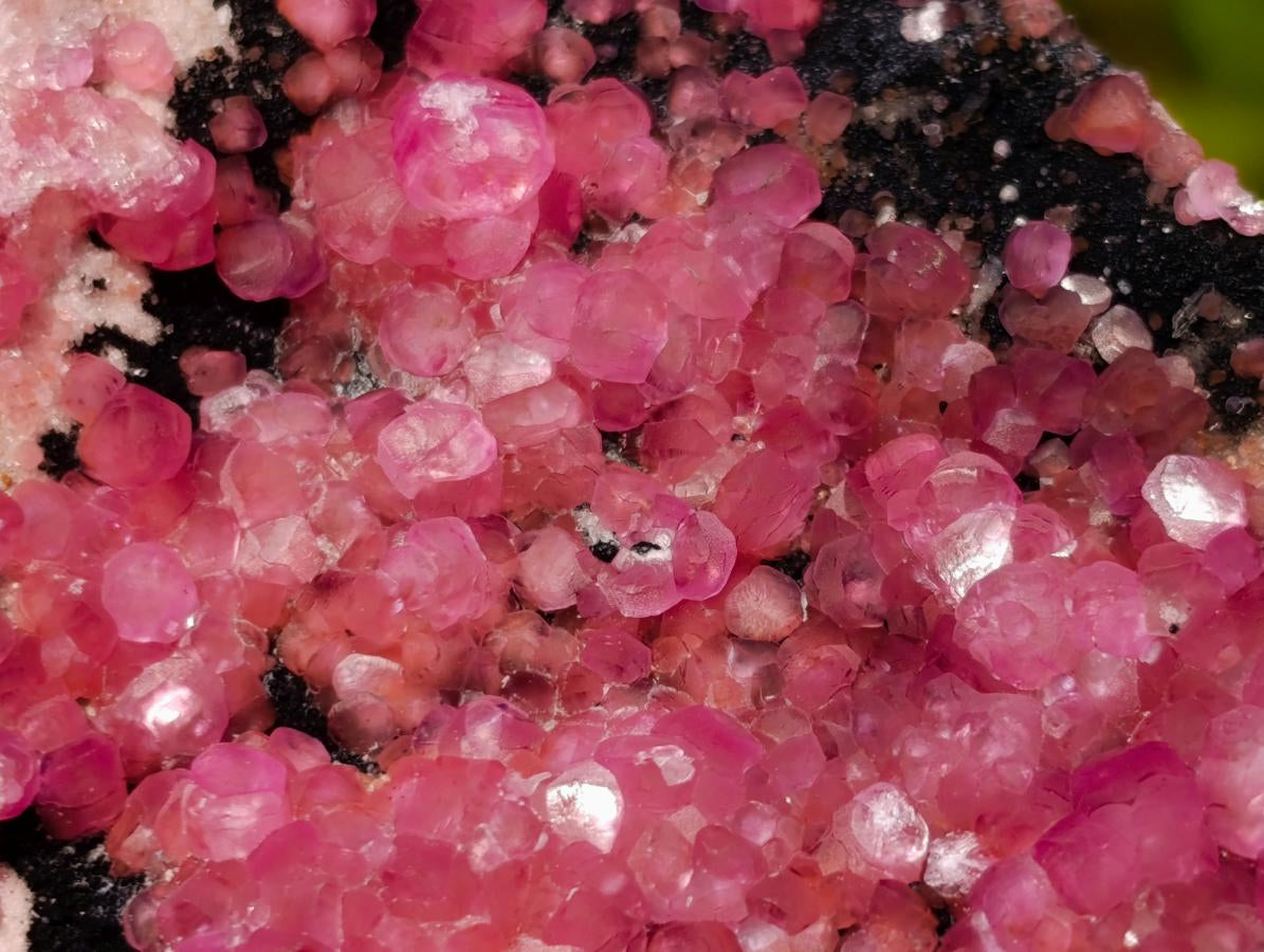 Natural Gemmy Hot Pink Botryoidal Spherocobaltite Classic Cabinet Specimen x 1 From Mashamba West Mine, Congo