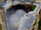 Natural Large Malawi Blue Lace Agate Specimen x 1 From Nsanje, Malawi