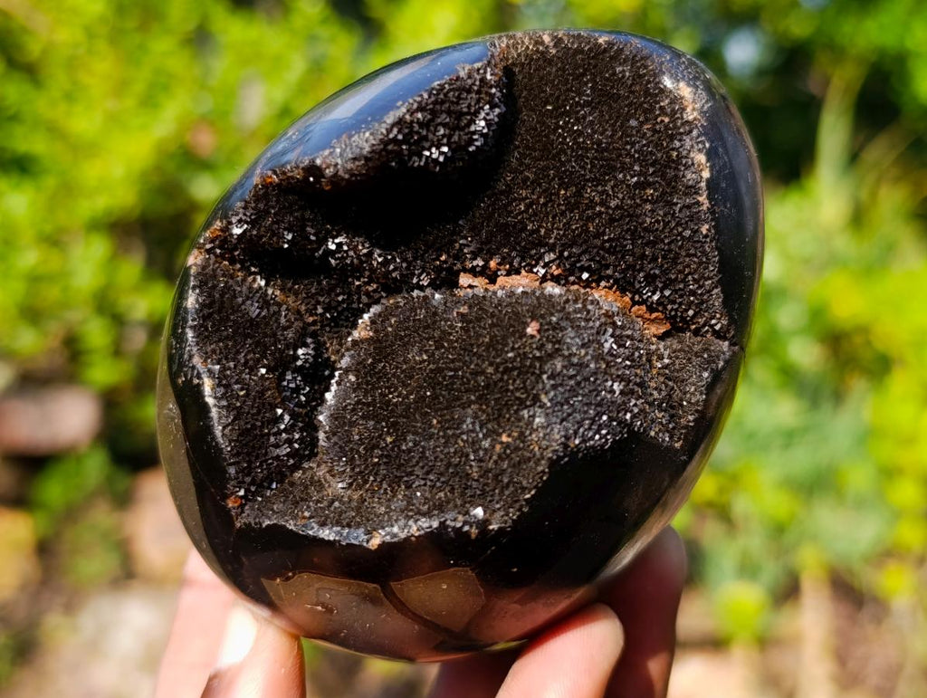 Polished and Natural Small Septerye Sauvage Dragons Egg x 1 From Mahajanga, Madagascar