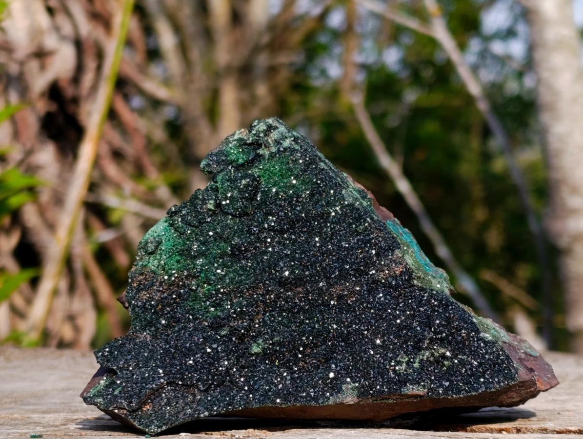 Natural Super Sparkly Rare Libethenite Specimen x 1 From Shituru, Congo