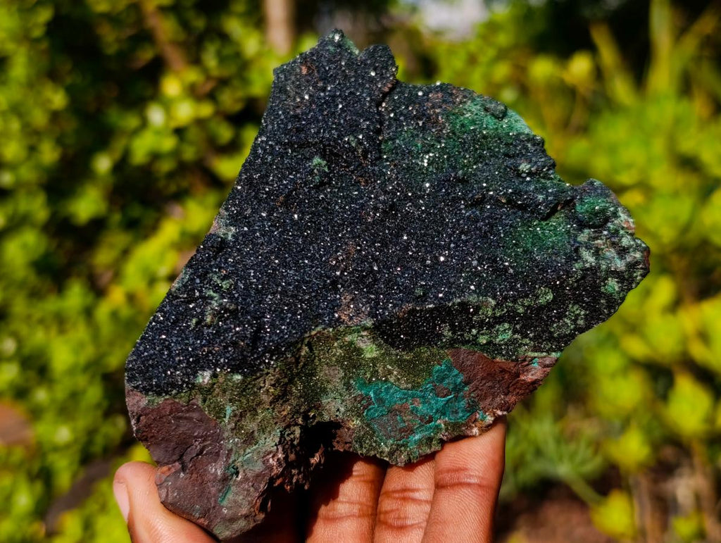 Natural Super Sparkly Rare Libethenite Specimen x 1 From Shituru, Congo