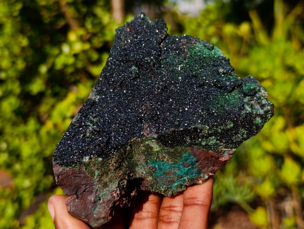 Natural Super Sparkly Rare Libethenite Specimen x 1 From Shituru, Congo