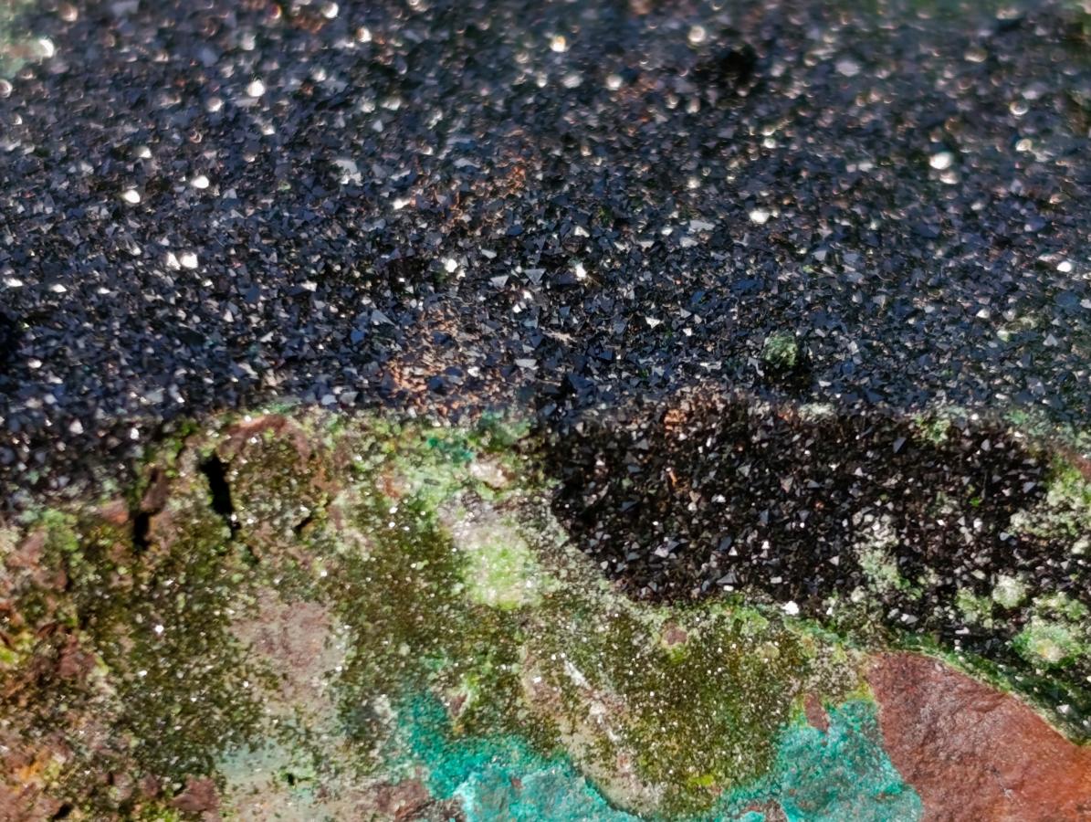 Natural Super Sparkly Rare Libethenite Specimen x 1 From Shituru, Congo
