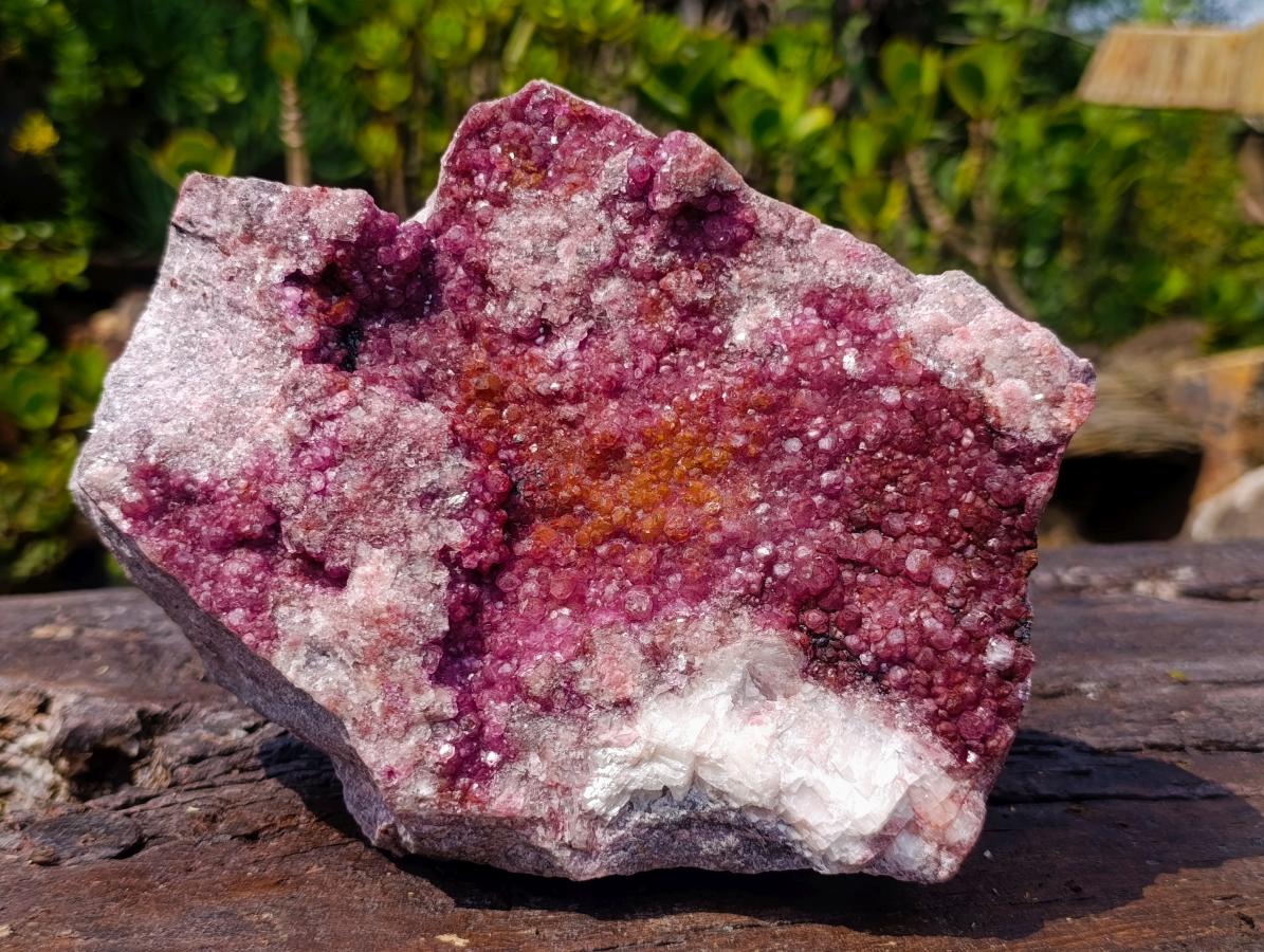 Natural Massive Gemmy Pink Spherocobaltite Specimen x 1 From Mashamba West Mine, Congo