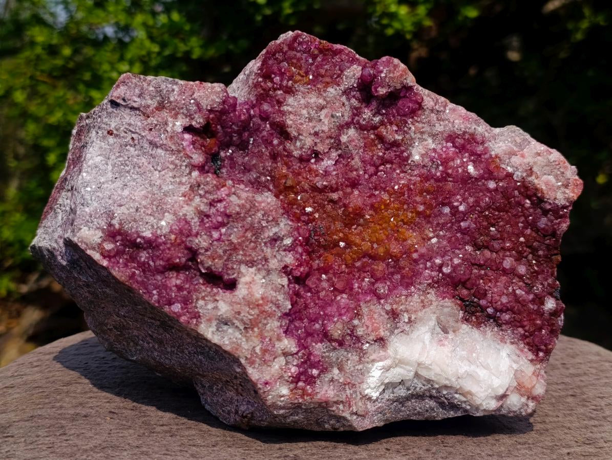Natural Massive Gemmy Pink Spherocobaltite Specimen x 1 From Mashamba West Mine, Congo