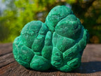 Natural Botryoidal “Kidney” Stalagmitic Crystalline Malachite Specimen x 1 From Kolwezi, Congo