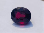 Polished Set of 3 Superb Raspberry Red Rhodolite Garnet Faceted Stones x 1 From Tiriri District, Tanzania