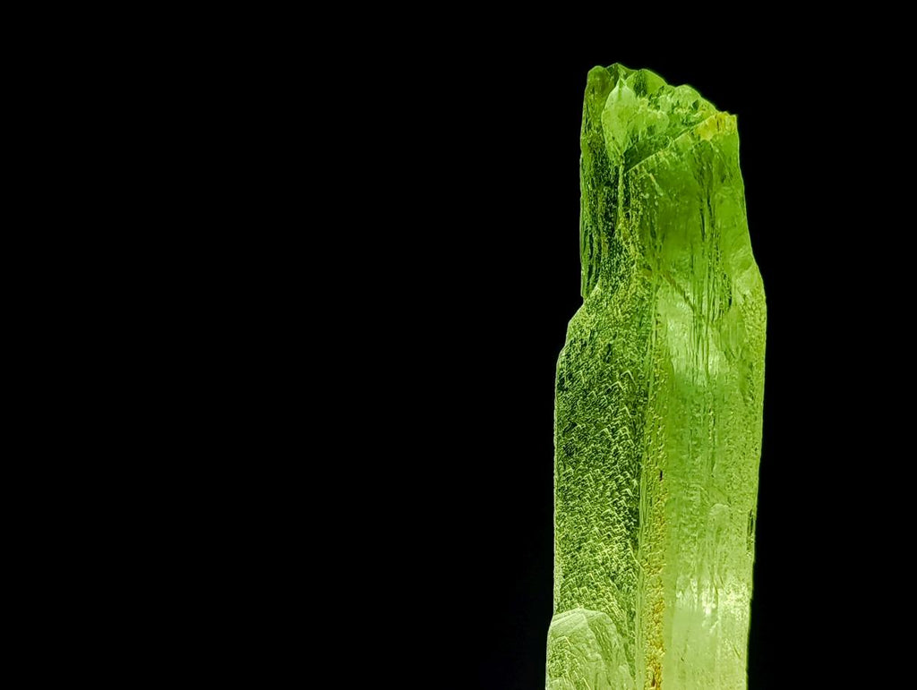 Natural 18.6 cm Yellow Triphane Yellow Spodumene Full Tabular Crystal x 1 From Kunar, Afghanistan