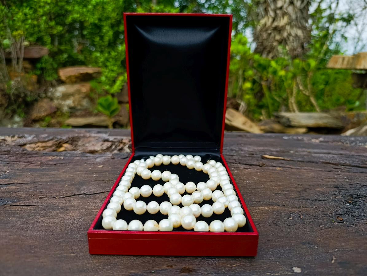 Hand Made Timeless Akoya Pearl Necklace x 1 From Okaya, Japan