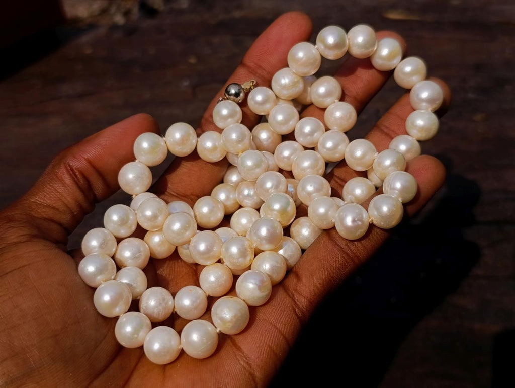 Hand Made Timeless Akoya Pearl Necklace x 1 From Okaya, Japan