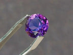 Polished Set of 3 Zambian Amethyst Faceted Stones x 1 From Zambia