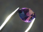 Polished Set of 3 Zambian Amethyst Faceted Stones x 1 From Zambia
