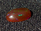 Polished Set of 3 Red Ethiopian Fire Opal Cabochons x 1 From Ethiopia