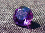 Polished Set of 3 Zambian Amethyst Faceted Stones x 1 From Zambia