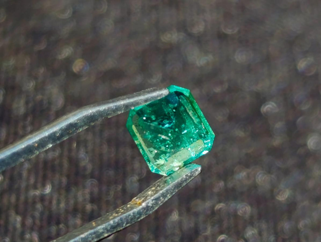 Polished Sandawana Emerald Faceted Stone x 1 From Sandawana, Zimbabwe