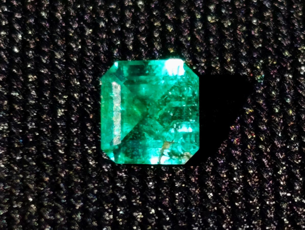 Polished Sandawana Emerald Faceted Stone x 1 From Sandawana, Zimbabwe