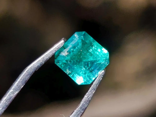 Polished Sandawana Emerald Faceted Stone x 1 From Sandawana, Zimbabwe