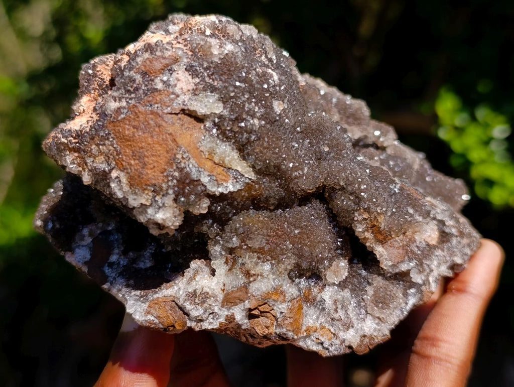 Natural Hemimorphite Drusy Coated Specimen x 1 From Palabanda Mine, Congo