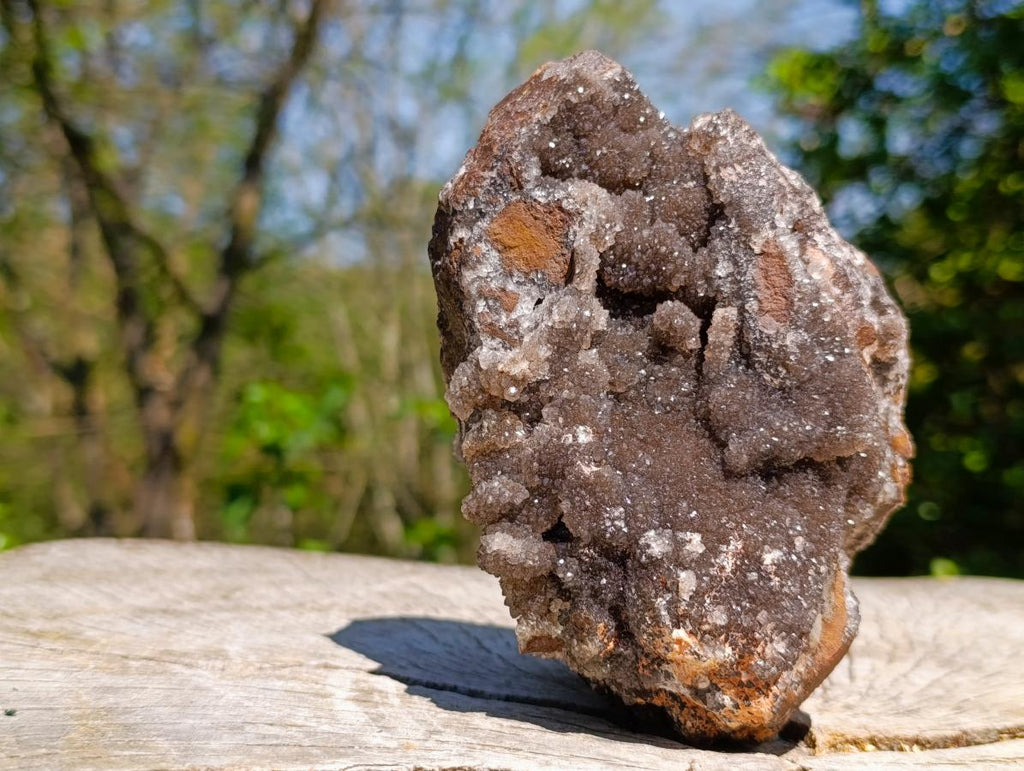 Natural Hemimorphite Drusy Coated Specimen x 1 From Palabanda Mine, Congo