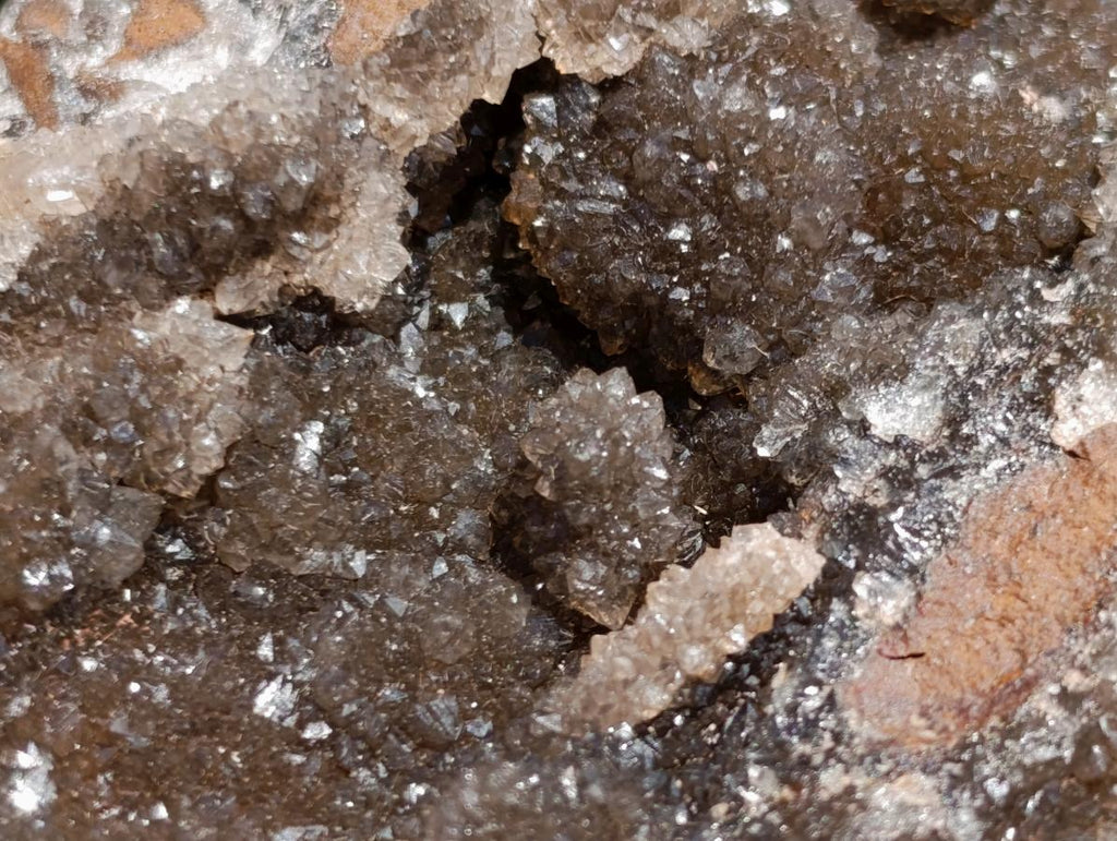 Natural Hemimorphite Drusy Coated Specimen x 1 From Palabanda Mine, Congo