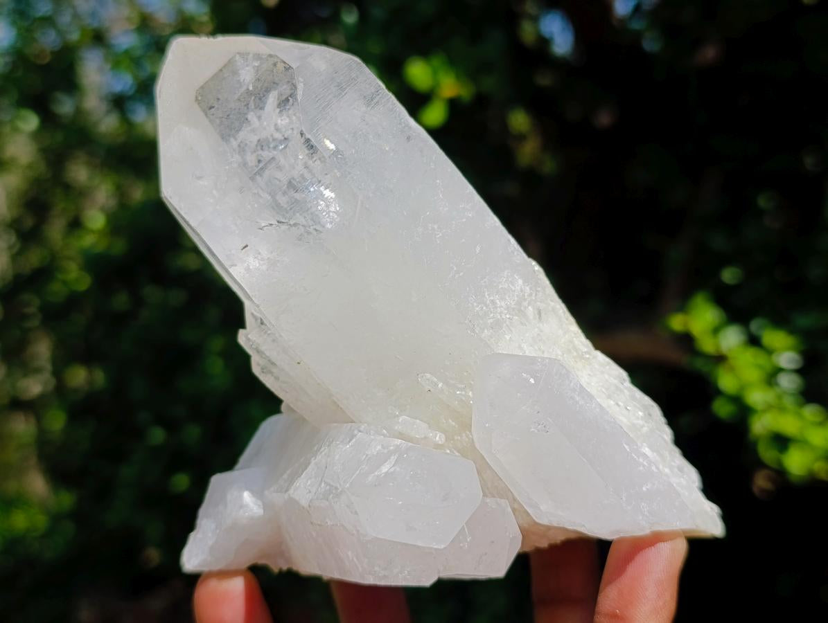Natural Triple Double Terminated Floater Crystal x 1 From Ambatofinandrahana, Madagascar