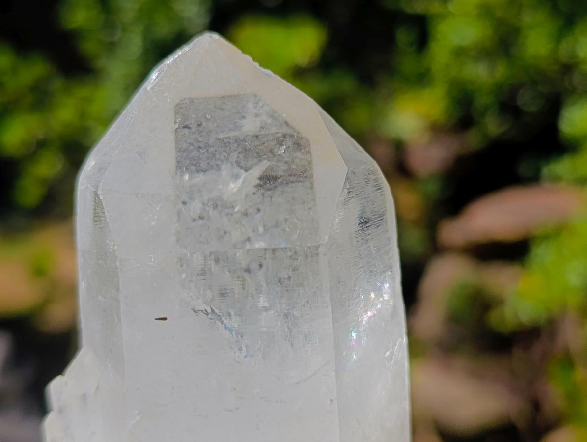 Natural Triple Double Terminated Floater Crystal x 1 From Ambatofinandrahana, Madagascar