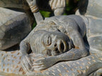 Hand Made Rare Vintage Soapstone Bushman Carving x 1 From Namibia