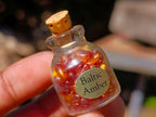 Polished Set of 3 Fossil Baltic Amber Carved Buddha with 2 Mini Jars of Polished Amber x 1  From Poland
