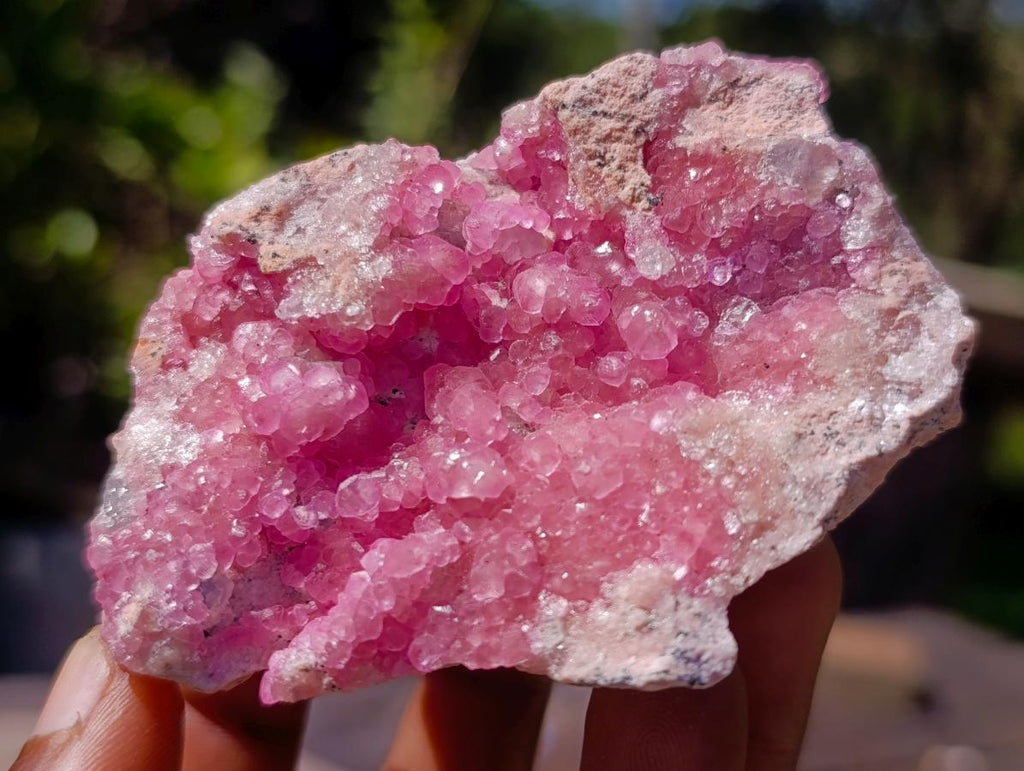 Natural Nice Pink Spherocobaltite Cabinet Specimen x 1 From Mashamba West Mine, Congo