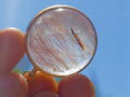 Hand Made Rutilated Quartz Necklace with Antique Fittings - Sold Per Piece - From Madagascar
