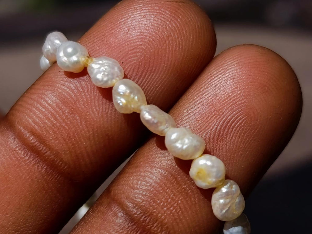 Hand Made Five Stranded Freshwater Pearls Necklace x 1 From China